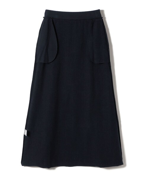 SLOANE(スローン)の「【SHIPS別注】SLOANE:〈手洗い可能〉マキシ丈 スカート(スカート・レディース・ブラウン/ネイビー・ONE SIZE)」の5枚目の写真
