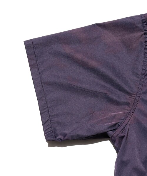 BEAMS PLUS(ビームスプラス)の「MIL-SHT NYCO Twill Pigment Print(シャツ/ブラウス・メンズ・グリーン系その他4/ネイビー・SMALL/X-LARGE/MEDIUM/LARGE)」の15枚目の写真