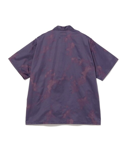 BEAMS PLUS(ビームスプラス)の「MIL-SHT NYCO Twill Pigment Print(シャツ/ブラウス・メンズ・グリーン系その他4/ネイビー・SMALL/X-LARGE/MEDIUM/LARGE)」の20枚目の写真