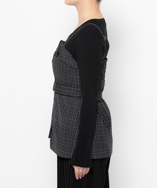 HARE（ハレ）の「トロミビスチェ(HARE)（その他トップス・レディース・ブラック/チェック・FREE）」の11枚目の写真