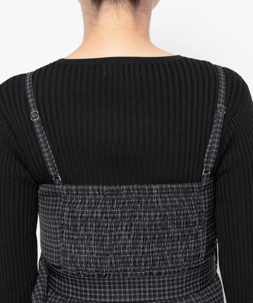 HARE（ハレ）の「トロミビスチェ(HARE)（その他トップス・レディース・ブラック/チェック・FREE）」の17枚目の写真