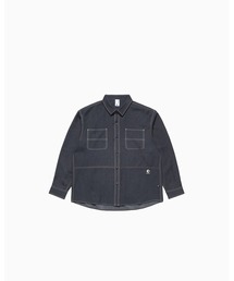 CONVERSE（コンバース）の「SYNTHETIC DENIM SHIRT M / シンセティックデニムシャツＭ（シャツ/ブラウス）」