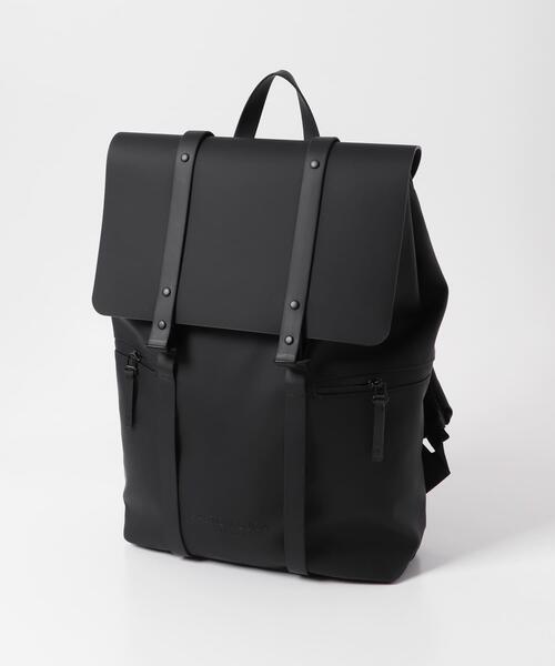 SENSE OF PLACE by URBAN RESEARCH(センスオブプレイスバイアーバンリサーチ)の「GASTON LUGA SPLASH 2.0-13(バックパック/リュック・メンズ・グレー系その他/イエロー系その他/ブラック・ONE)」の4枚目の写真