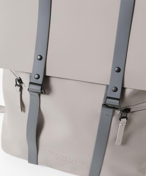 SENSE OF PLACE by URBAN RESEARCH(センスオブプレイスバイアーバンリサーチ)の「GASTON LUGA SPLASH 2.0-13(バックパック/リュック・メンズ・グレー系その他/イエロー系その他/ブラック・ONE)」の13枚目の写真