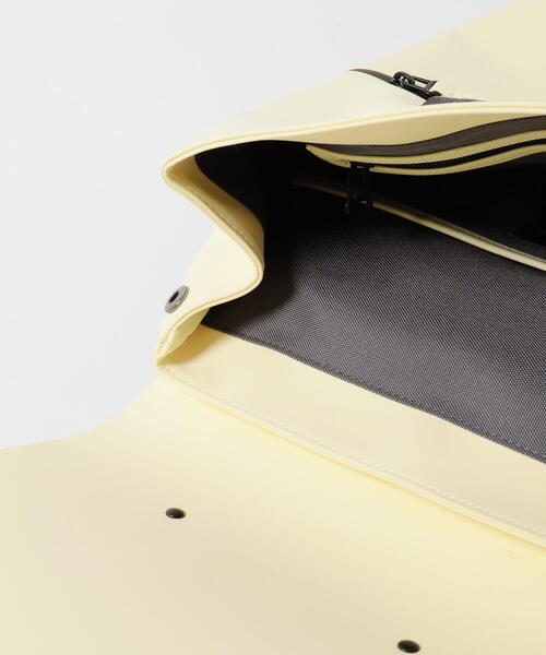 SENSE OF PLACE by URBAN RESEARCH(センスオブプレイスバイアーバンリサーチ)の「GASTON LUGA SPLASH 2.0-13(バックパック/リュック・メンズ・グレー系その他/イエロー系その他/ブラック・ONE)」の8枚目の写真