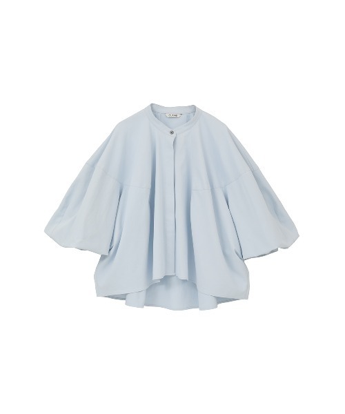 VOLUME SELEEVE STAND NECK SHIRTS（シャツ/ブラウス）｜CLANE（クラネ