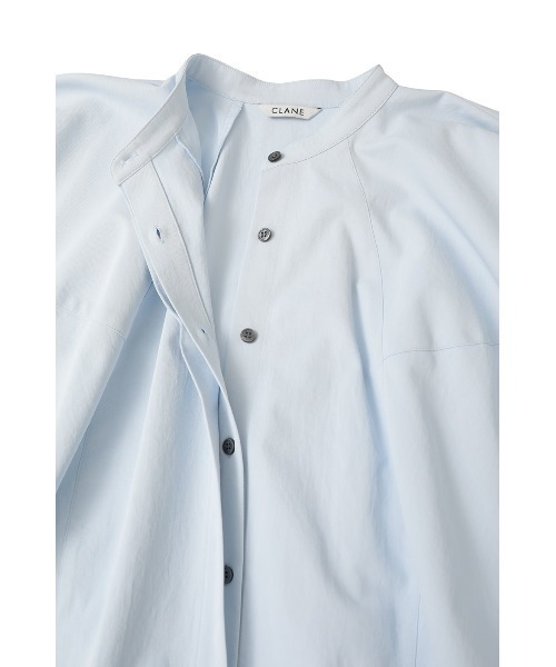 VOLUME SELEEVE STAND NECK SHIRTS（シャツ/ブラウス）｜CLANE（クラネ