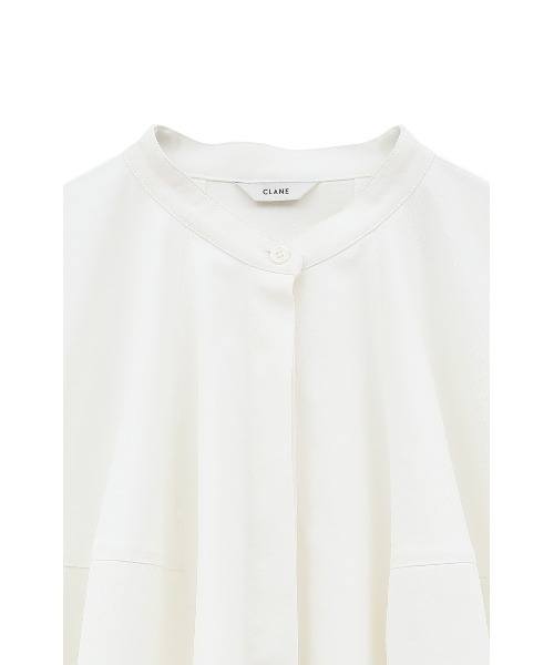 VOLUME SELEEVE STAND NECK SHIRTS（シャツ/ブラウス）｜CLANE（クラネ