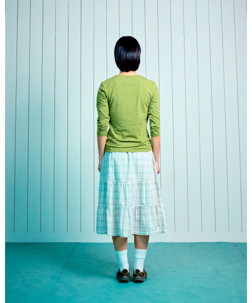 THECOLDESTMOMENT(ザコールデストモーメント)の「(w) TCM henley neck three-quarter sleeve (olive)(Tシャツ/カットソー・レディース・その他・SMALL/MEDIUM)」の8枚目の写真