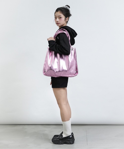 FCMM(エフシーエムエム)の「【日本限定】EYELET TOTE BAG / アイレットトートバッグ(トートバッグ・レディース・ブラック/ピンク/その他・FREE)」の15枚目の写真