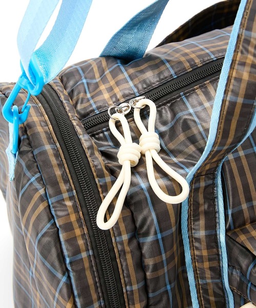 CONTROL FREAK / CTFK（コントロールフリーク）の「CONTROL FREAK / CTFK（コントロールフリーク）【TRAVEL BAG Series】≪撥水≫ダッフルバッグ M（ショルダーバッグ・レディース・ブラック/ベージュ/レオパード/チェック・FREE）」の6枚目の写真