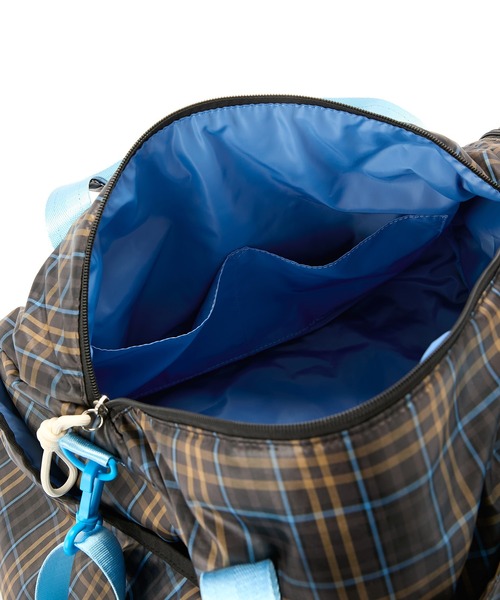 CONTROL FREAK / CTFK（コントロールフリーク）の「CONTROL FREAK / CTFK（コントロールフリーク）【TRAVEL BAG Series】≪撥水≫ダッフルバッグ M（ショルダーバッグ・レディース・ブラック/ベージュ/レオパード/チェック・FREE）」の10枚目の写真
