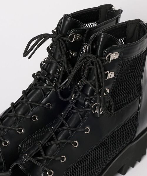 HARE（ハレ）の「シャークソールメッシュブーサン(HARE)（サンダル・メンズ・ブラック・LARGE/MEDIUM）」の12枚目の写真