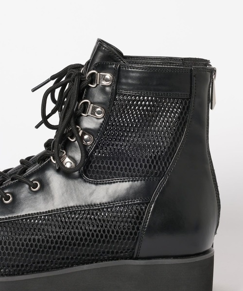 HARE（ハレ）の「シャークソールメッシュブーサン(HARE)（サンダル・メンズ・ブラック・LARGE/MEDIUM）」の14枚目の写真