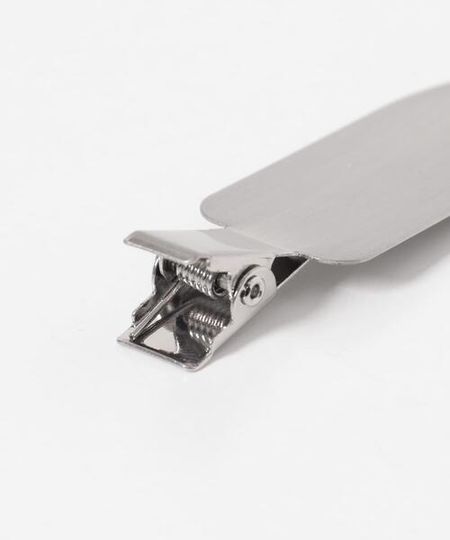 KBF（ケイビーエフ）の「フラットメタルヘアークリップ（バレッタ/ヘアクリップ・レディース・シルバー/ゴールド・ONE）」の7枚目の写真