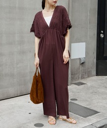 セール】Frontzip Cotton Salopette（サロペット/オーバーオール