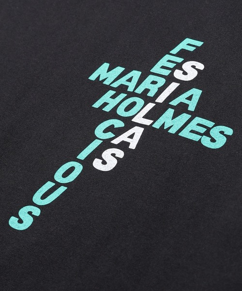 SILAS（サイラス）の「CROSSWORD S/S TEE（Tシャツ/カットソー・メンズ・ブラック/ホワイト/ピンク/パープル/イエロー・M/L/XL）」の7枚目の写真