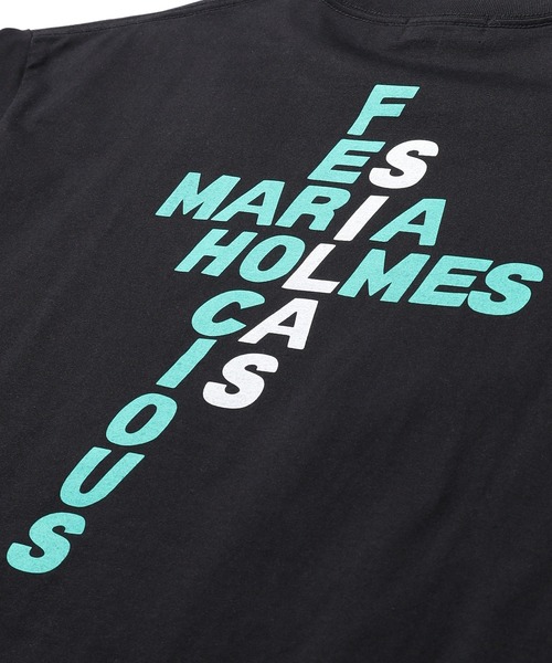 SILAS（サイラス）の「CROSSWORD S/S TEE（Tシャツ/カットソー・メンズ・ブラック/ホワイト/ピンク/パープル/イエロー・M/L/XL）」の8枚目の写真