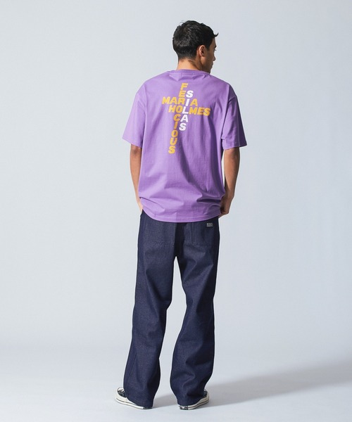 SILAS(サイラス)の「CROSSWORD S/S TEE(Tシャツ/カットソー・メンズ・ブラック/ホワイト/ピンク/パープル/イエロー・M/L/XL)」の21枚目の写真