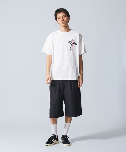 SILAS(サイラス)の「CROSSWORD S/S TEE(Tシャツ/カットソー・メンズ・ブラック/ホワイト/ピンク/パープル/イエロー・M/L/XL)」の13枚目の写真