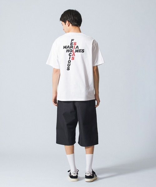 SILAS(サイラス)の「CROSSWORD S/S TEE(Tシャツ/カットソー・メンズ・ブラック/ホワイト/ピンク/パープル/イエロー・M/L/XL)」の14枚目の写真
