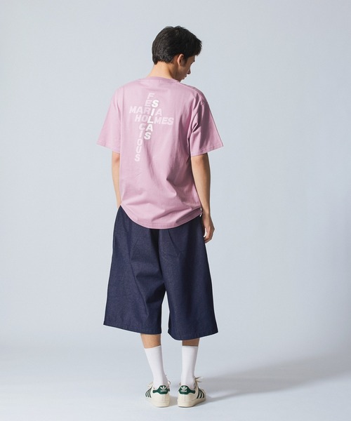 SILAS(サイラス)の「CROSSWORD S/S TEE(Tシャツ/カットソー・メンズ・ブラック/ホワイト/ピンク/パープル/イエロー・M/L/XL)」の11枚目の写真