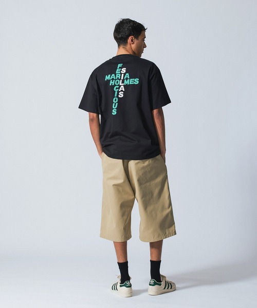 SILAS(サイラス)の「CROSSWORD S/S TEE(Tシャツ/カットソー・メンズ・ブラック/ホワイト/ピンク/パープル/イエロー・M/L/XL)」の18枚目の写真