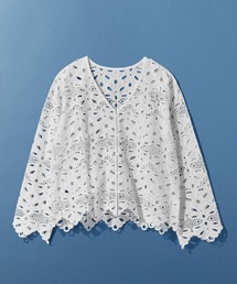 LEPSIM | 総レースVブラウス　634339(シャツ/ブラウス)