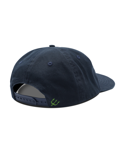 XTONZ(エクストーンズ)の「XTA103 セイントヴィンテージコットンボールキャップ (NAVY)(キャップ・レディース・その他・F)」の6枚目の写真