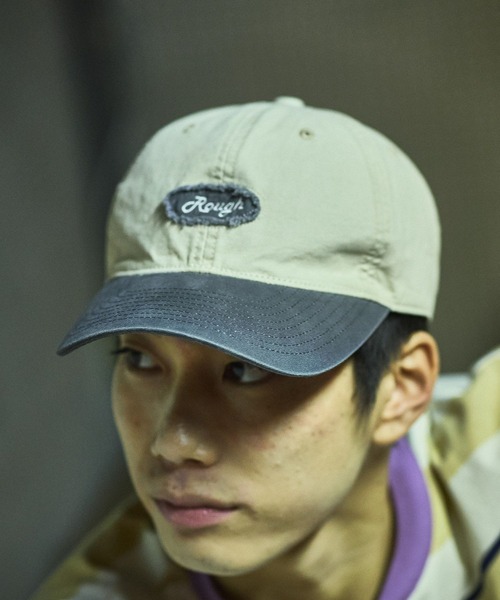 niko and...（ニコアンド）の「アソートウォッシュ刺繍キャップ（キャップ・メンズ・チャコール/その他1/オフホワイト・FREE）」の2枚目の写真