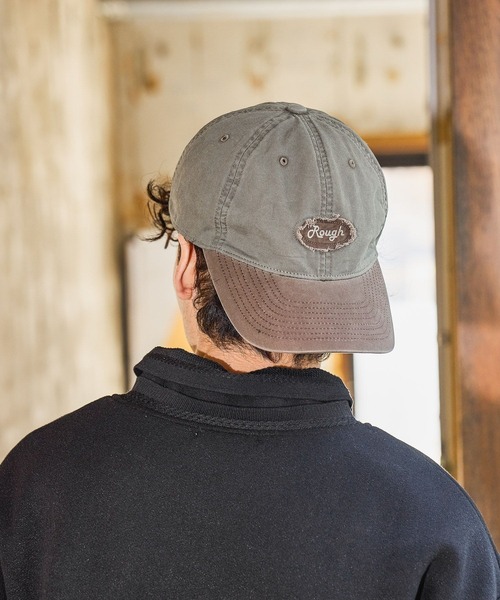 niko and...（ニコアンド）の「アソートウォッシュ刺繍キャップ（キャップ・メンズ・チャコール/その他1/オフホワイト・FREE）」の3枚目の写真