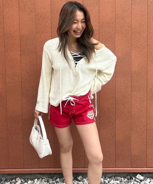 ROXY(ロキシー)の「ROXY/ロキシー レディース ショーツ RBS261018 UT(その他パンツ・レディース・ブラック/ブルー/レッド・M/L)」の15枚目の写真