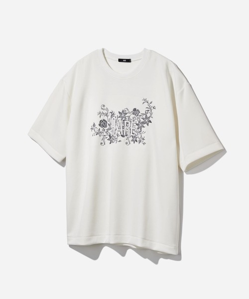 HARE(ハレ)の「フラワーHAロゴカット(HARE)(Tシャツ/カットソー・メンズ・ホワイト/ブラック/グリーン・FREE)」の2枚目の写真