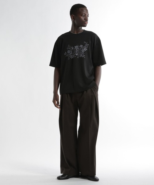 HARE(ハレ)の「フラワーHAロゴカット(HARE)(Tシャツ/カットソー・メンズ・ホワイト/ブラック/グリーン・FREE)」の7枚目の写真