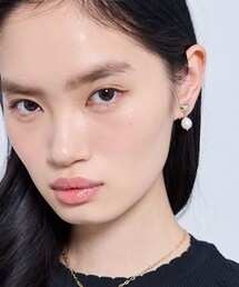 TOCCA（トッカ）の「FULL HEART EARRINGS 淡水パールイヤリング（イヤリング）」