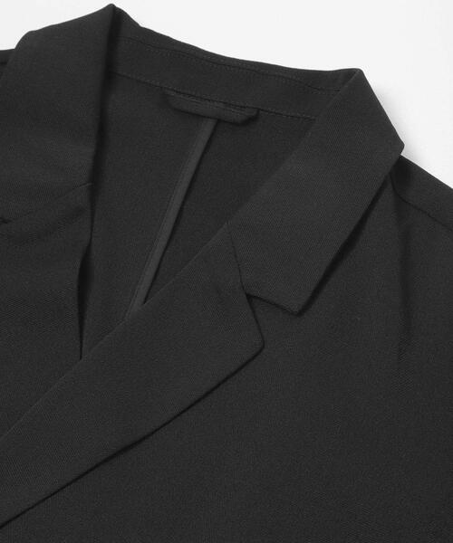SENSE OF PLACE by URBAN RESEARCH（センスオブプレイスバイアーバンリサーチ）の「『イージーケア/速乾』リネンライクダブルテーラードジャケット（テーラードジャケット・メンズ・ブラック/チャコールグレー/ライトベージュ・MEDIUM/LARGE）」の12枚目の写真