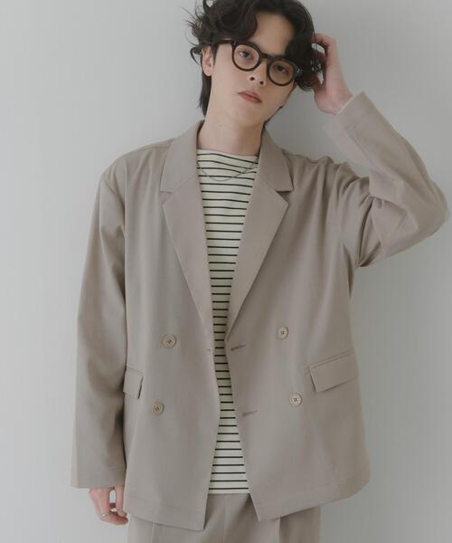 EVERYDAY I LIKE. ダブル テーラードジャケット リネン 36 EVERYDAY I LIKE. ダブル テーラードジャケット リネン 36 【公式通販】