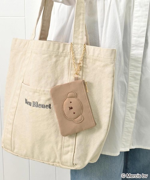 Miffy( ミッフィー)の「BRUNA BASIC WAPPENコイン&パスケース(パスケース・レディース・ブラウン系その他/ホワイト系その他・FREE)」の1枚目の写真