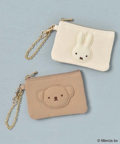 Miffy( ミッフィー)の「BRUNA BASIC WAPPENコイン&パスケース(パスケース・レディース・ブラウン系その他/ホワイト系その他・FREE)」の5枚目の写真
