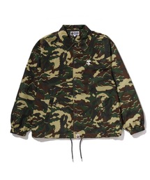 A BATHING APE | GLITCH WOODLAND CAMO COACH JACKET(ミリタリージャケット)