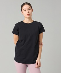 Chacott（チャコット）の「HandosomeCottonバッグディティールTシャツ（Tシャツ/カットソー）」