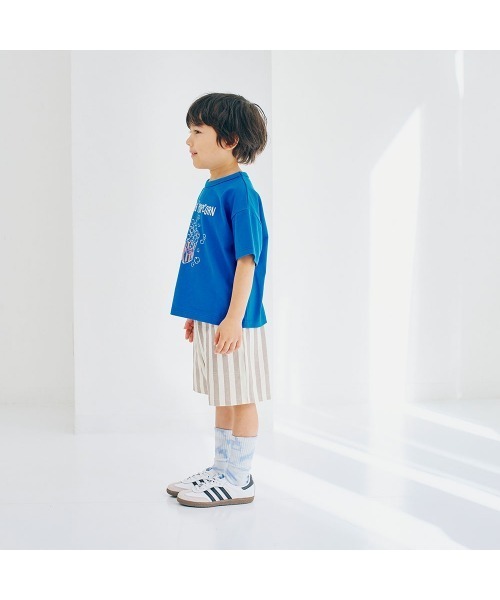 LYKKE(リッケ)の「マイニチお洗濯してもよれにくい半袖Tシャツ(Tシャツ/カットソー・キッズ・オレンジ/グリーン/ブルー/杢グレー/アイボリー/ピンク系その他・100/110/140/150/90/120/130/80)」の13枚目の写真