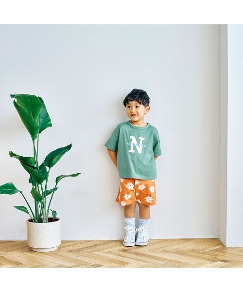 LYKKE(リッケ)の「マイニチお洗濯してもよれにくい半袖Tシャツ(Tシャツ/カットソー・キッズ・オレンジ/グリーン/ブルー/杢グレー/アイボリー/ピンク系その他・100/110/140/150/90/120/130/80)」の22枚目の写真