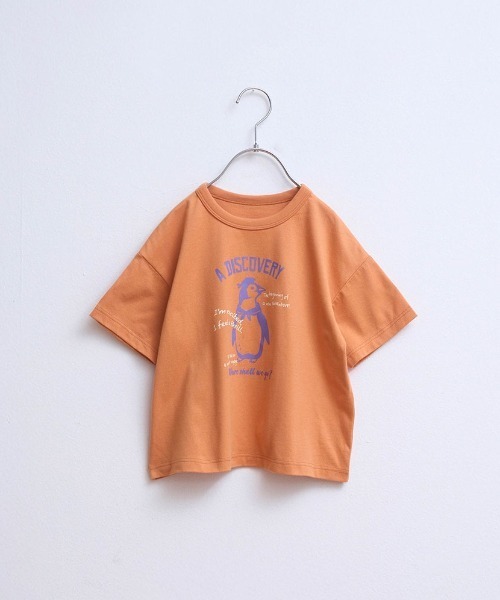 LYKKE(リッケ)の「マイニチお洗濯してもよれにくい半袖Tシャツ(Tシャツ/カットソー・キッズ・オレンジ/グリーン/ブルー/杢グレー/アイボリー/ピンク系その他・100/110/140/150/90/120/130/80)」の7枚目の写真