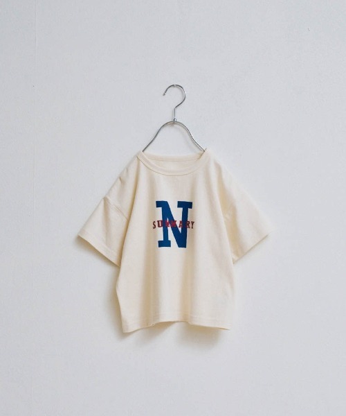 LYKKE(リッケ)の「マイニチお洗濯してもよれにくい半袖Tシャツ(Tシャツ/カットソー・キッズ・オレンジ/グリーン/ブルー/杢グレー/アイボリー/ピンク系その他・100/110/140/150/90/120/130/80)」の10枚目の写真