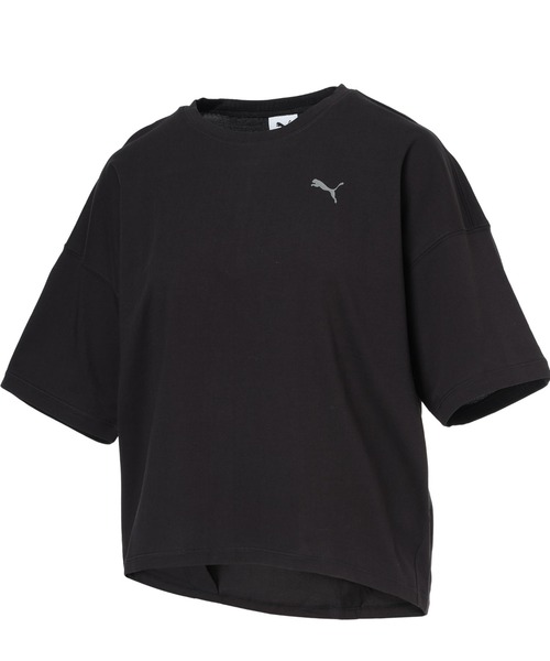 PUMA（プーマ）の「プーマ PUMA ESS ELEVATED クール コクーン SS Tシャツ（Tシャツ/カットソー・レディース・サックスブルー/ブラック/ホワイト・S/M/L/XL）」の18枚目の写真