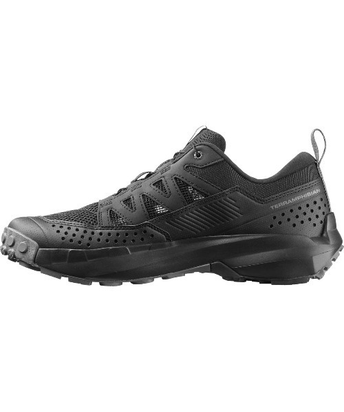 SALOMON(サロモン)の「SALOMON TERRAMPHIBIAN(サロモン テランフィビアン M)(スニーカー・メンズ・ブラック系・25.5cm/26cm/26.5cm/27cm/27.5cm/28cm/28.5cm/29cm/30cm)」の6枚目の写真