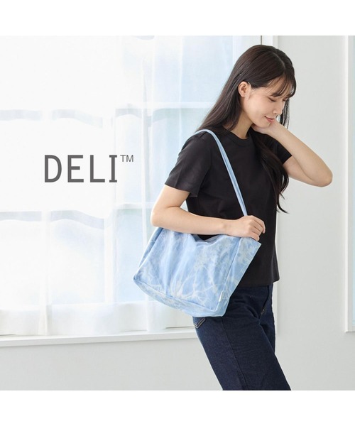 ROOTOTE(ルートート)の「ルートート / SC.デリ.タイダイ-A(ショルダーバッグ・レディース・ライトブルー/ブラウン/ブラック・FREE)」の11枚目の写真