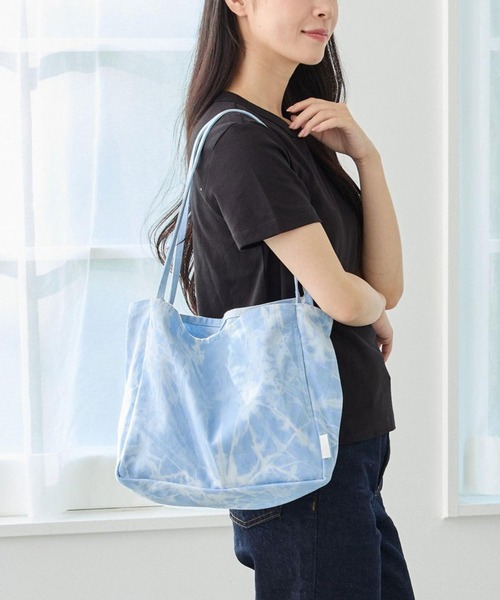 ROOTOTE(ルートート)の「ルートート / SC.デリ.タイダイ-A(ショルダーバッグ・レディース・ライトブルー/ブラウン/ブラック・FREE)」の12枚目の写真