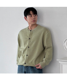 [COUTURE]ラウンドセミオーバーフィットカーディガン - 3カラー